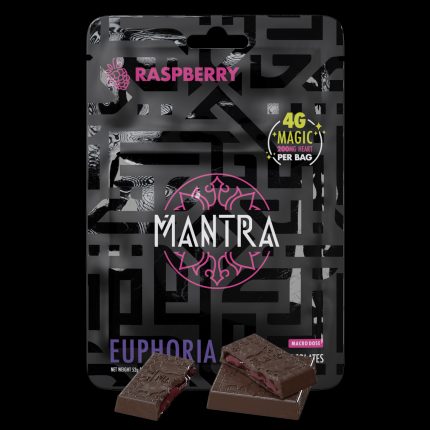Euphoria Mini Mushroom Chocolates | Psilocybin Maca Healing- Mantra Dose