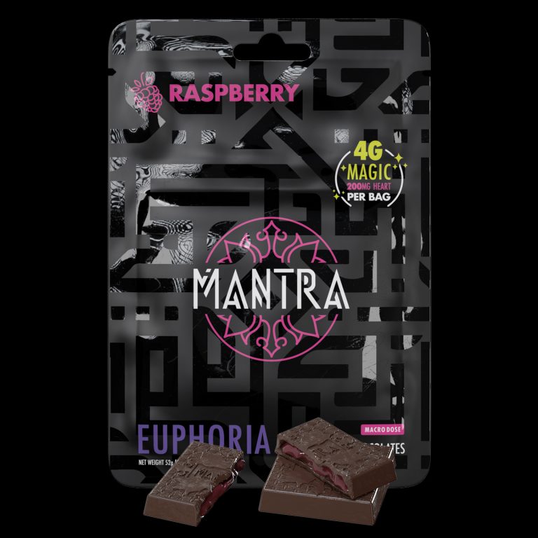 Euphoria Mini Mushroom Chocolates | Psilocybin Maca Healing- Mantra Dose