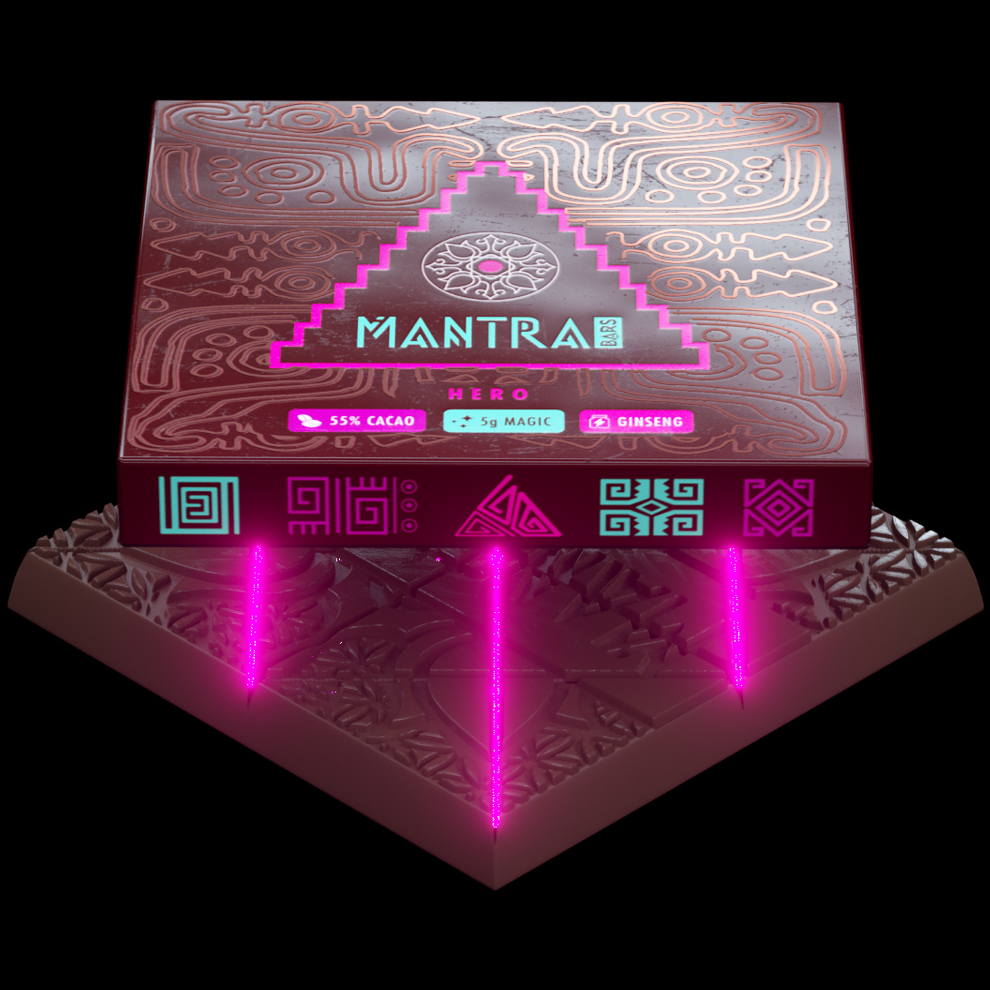 Hero Magic Mushroom Chocolate | Mystical Journey with Ginseng | Mantra Dose Hero Magic Mushroom Chocolate | Mystical Journey with Ginseng | Mantra Dose