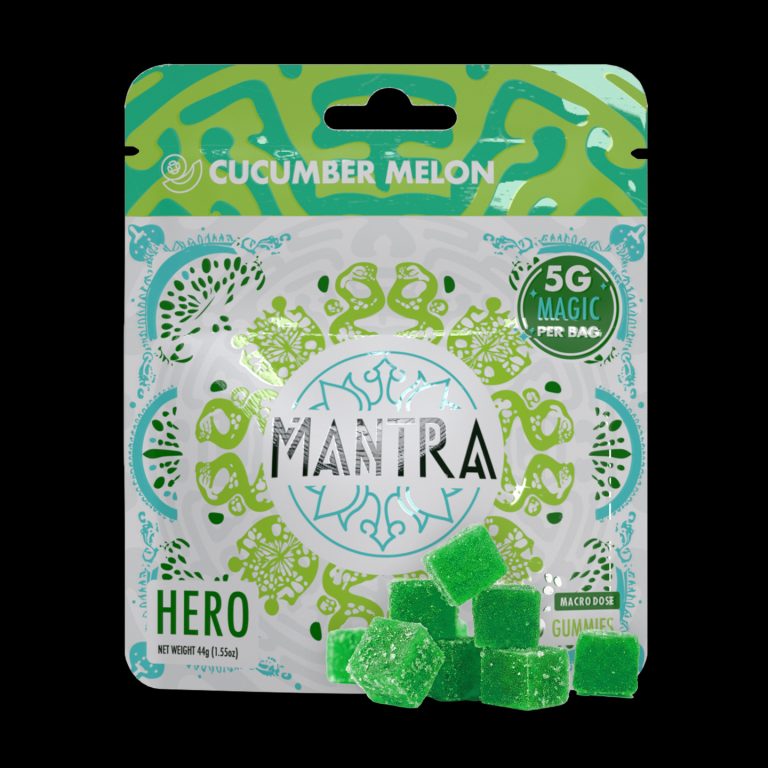 Hero Psilocybin Gummies | Focus & Clarity Magic Mushrooms- Mantra Dose